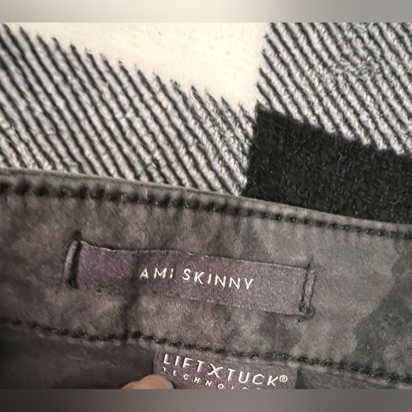 NYDJ NEW Women’s Ami Skinny Ankle Diamond Back Snake print Size 16 Gray Denim - Picture 11 of 12